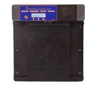 Plyisty Automatic Chicken Door, Infrared Prevents a Pinch of Intelligent Multi Solar Modes Automatic Chicken Door for Poultry Duck (Dark Brown)