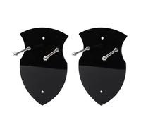 Plyisty Axen Holder, Acrylic Stall Wall Sword Display Rack 2PCs Multi -purpose for the Living Room (Black)