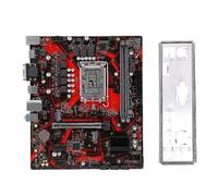 Plyisty B760M Motherboard LGA 1700 DDR4 MATX 2x M.2 PCIe 4.0 | Micro ATX Gaming Board, 2.5 Gb E LAN, Dual Channel 5333MHz OC, 8 Phase, Smart Fan 6, 8 Channel HD Audio