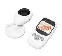 Plyisty Baby Nursery Camera 8 Lullabies Night Baby Monitor with Camera CMOSSensor Size (Inch): 1/3 940nm (UK Plug)