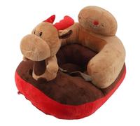 Plyisty Baby Sofa Chair, Anti Tipping Plush Stable Seated Baby Support Sofa Non Slip Base Nice Cartoon for Living Room (Type 3)