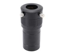 Plyisty Barlow Lens 2X, 2 Inch Eyepiece Interface, Telescope Barlow Lens with 1.25 Inch Eyepiece Adapter, ED Glass, Ergonomic for Astronomical Photography