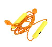 Plyisty Bluetooth Work Earbuds 29dB Noise Reduction, Wireless Neckband Headphones with Mic, 20H Playtime Safety Earplugs, IPX5 Hearing (Yellow)