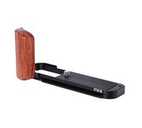 Plyisty Camera L Bracket Fit for XT30III, Aluminum Alloy with Rosewood Gri | L Storage Case Plate, 1/4 Inch Thread Hole, for Arca Tripod, Portrait and Landscape Photography