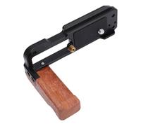 Plyisty Camera L Grip in Shape for Zv1 Zv1 II F Wooden Handle with Arrow Storage Case Aluminum for Rs 2 RSC 2 Rs 3 Pro Progographic