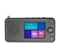 Plyisty Car DAB Digital Radio, 2.4 Inch TFT LCD Screen with Bluetooth 5.0, for Real Time Multimedia Updates and Enhanced Signal Reception