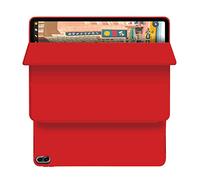 Plyisty Case with Pencil Holder for IOS Tablet 11 2022 10.5 Inch, Auto Wake/Sleep, Slim Precise Cutouts Anti Impact Protective Case, Shock Absorption (Red)