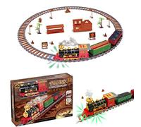 Plyisty Christmas Train Set Luxury Durable Safe Materials Easy Assemble Perfect Kids Electric Rail Car Toy Set for Home Decoration 134Pcs (Plyistyz0n5fikqpd-10320483)
