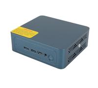 Plyisty Compact Desktop PC Powerful I3 1215U 8GB DDR4 2666MHz WiFi 6E BT 5.2 Type C Dual Display Computer for (UK Plug 8GB+256GB)