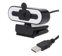 Plyisty Computer Web Camera, Adjustable 120° Wide Angle AF Auto Focus 1080P HD Webcam with Microphone for Wins 2000 XP 7 8 1 for Conference