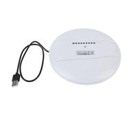 Plyisty Console Base Stand, Console Vertical Stand Anti Slip Sturdy ABS Stable Support Bottom Ventilation for Slim Disc and Digital (White)