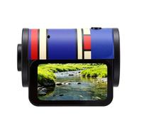 Plyisty Digital Camera 1.47 Inch Color Screen, 1080P HD Rechargeable Retro Mini Travel Camera with Keychain for Recording Life School (Blue)
