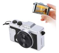 Plyisty Digital Camera, 48MP 4K Anti Shake and Built in Flash, Portable Point and Shoot Camera for Travel Photography Beginners (Black)
