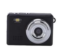 Plyisty Digital Camera Small HD 2MP 100 Minutes Battery Life Portable Video Camera With Wrist Strap, Ultra Photography and Color Screen, 1920x1080P (Black)