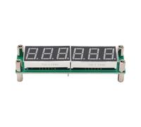 Plyisty Digital Frequency Counter, LED Display Cymometer Tester 0.1 MHz - 65 MHz with Dual IF Setting Gate Control, for Frequency Measurement Modules (Green)