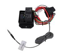 Plyisty Digital Radiator Fan Controller Switch Kit, LED Display | Electric Fan Controller Kit with Temperature Display, for Single or Dual Fans