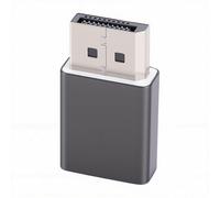 Plyisty DisplayPort EDID Emulator Dummy Plug, 4K 60Hz Headless Ghost Display Adapter for Remote Desktop GPU Servers, with Multiple Resolutions 1920x1080P