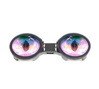 Plyisty Double Round LCD Display Module, 1.28 Inch IPS Screen, ESP32 S3 Dual Core, WiFi Bluetooth 5, Audio Codec Development Board for DIY Voice Projects