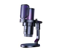 Plyisty EJoy Uni Pro USB Wireless Gaming Microphone with Noise Cancellation, RGB Lights, Monitoring, Muting, Streaming Mic, USB Condenser Gaming