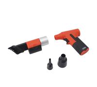 Plyisty Electrical Dust Blower, Handheld Multifunction 120000 Rpm Long Battery Life Compact Mini Turbo Violent Fans for Sports Cooling (Red)