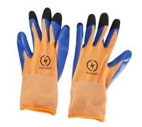 Plyisty Electrical Insulated Glove, Low Voltage Safety Glove, 400V Antislip Touchscreen Work for Electrician Maintenance Instrumentation