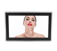 Plyisty Electronic Photo Frame, Authorotating Foils 15.6 Inch Digital Photo Frames IPS Touchscreen Wifi Music Player Multifunction for At Home (UK Plug)