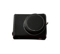 Plyisty Elegant PU Leather Images with an Improved and Stability for The ZV1 ZV-1 Camera, Versatile Installation Options for Use, an Elegant Camera Bag for Travelers and Photographers (Black)