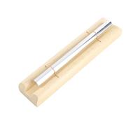 Plyisty Energy Chime Exquisite Mindfulness Hand Bell for Classroom Meditation Chimes Percussion Instrument for Yoga & Prayer Natural Oak 6.5" Music Gift (Plyistynjkw6bgiv2-I828-1)