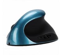 Plyisty Ergonomic Vertical Mouse, Wireless 2.4GHz Rechargeable Mouse with 6 Buttons and 3 Adjustable DPI Up to 1600, for PC Laptop Computer Office Work