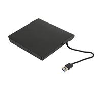 Plyisty External DVD Drive Enclosure, USB 3.0 Slim ODD Case for 12.7mm Optical Drive with Plug and Play, for OS Laptop Desktop