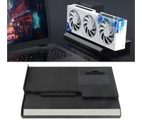 Plyisty External GPU Enclosure Dock Station with USB4.0, 32Gbps PCIe3.0X4, PD 60W, 40Gbps Data Transfer, 2 TB3 Ports, M.2 Nvme SSD Slot, RJ45 for NUC, Laptops, Gaming Consoles