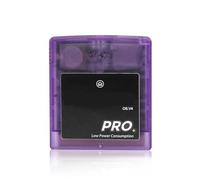 Plyisty Flash Card Adapter for GB GBC GBA SP, 1000 in 1 Game Cartridge Card Built in 8G Memory, Auto Save and Backup (Purple)