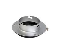 Plyisty Flash Mount Converter, Aluminum Alloy Adapter for Elinchrom to, with ToolFree Installation, for Studio Strobe Monolight Softbox Snoot Beauty Dish