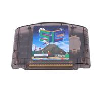 Plyisty Game Cartridge Support for N64 Open Source Burning Card HD Games Reader with 64DD Emulation Auto Backup for Game Player Developer (Black Transparent)