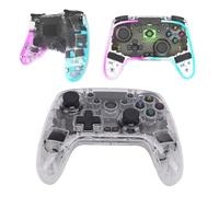 Plyisty Game Controller for LITE, PC, iOS, Steam, Programmable Wireless Remote Gamepad with RGB Light, Vibration, Motion Control