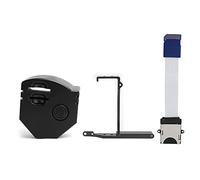 Plyisty GDEMU SD Card Mount Kit for Dreamcast VA1 Console, 3D Printed Memory Card Extension Adapter with Metal Holder and Cooling Design for GDEMU V5.5 V5.15 Mods (Black)