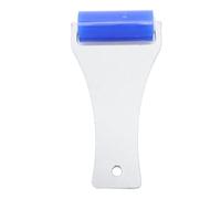 Plyisty Handbook Silicone Dust Roller, Static Electrical Function Blue Highly Viscous Silicone Manual Roller Aluminum Handle for Pet Hair (5CM)