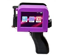 Plyisty Handheld Inkjet Printer Mini Compact HD LED Display Multifunctional Inkjet Coder for Date Label 100-240V (UK Plug)