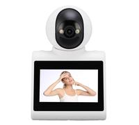 Plyisty HD Two Way Video Calling Camera, 2MP WiFi Indoor Security Camera with One Click Video Call Motion Detection Smart Alarm Audio Calling Device for Home Security (64GB)