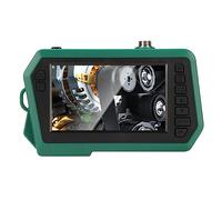 Plyisty Industrial Endoscope, 8mm 1080P HD Digital Borescope Inspection Camera, 4.3inch Screen IP68 Rechargeable Snake Camera with 2M Cable and 6 LED Lights Support 128G Card