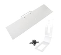 Plyisty Integrated Computer Display Support with Keyboard Support, Adjustable, Cable Management, Aluminum Alloy Material, for Home and Office Configuration