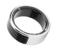 Plyisty IP68 Water Proof Smart Ring, Fitness Tracker, Pedometer, Health Sleep Monitor, for Men Women Smart Ring Fitness Tracker (Size 11 (Inner Dia.: 20.37mm / 0.8in,)