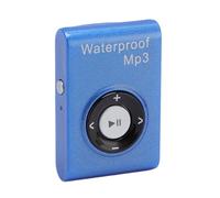 Plyisty IPx8 anti water MP3 Player, Music Player with Back Clip, Built in 8GB Memory, Underwater MP3 with Headphone for Surfing, Swimming Watersports, Running (Blue)