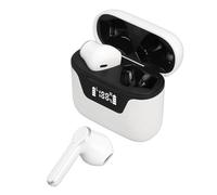 Plyisty J101 Translation Headset with Digital Display, Support 144 Languages Translate, Language Translator Earbuds with HD Mic, for Travelling Business (White)