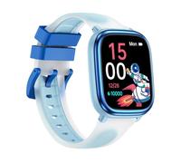 Plyisty Kids Smart Learning Watch, 1.83 Inch Touchscreen with 21 Sports Modes 7 Day Battery Life IP68 Rainproof, Educational Games Vocabulary Cards Music Player (Blue)