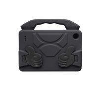Plyisty Kids Tablet Case, Shockproof Cover with Thumb Shaped Kickstand and Handle, for Fire HD7 2015 2017 2019, Easy Access to Ports and Buttons (Black)