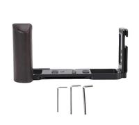 Plyisty L Bracket L Shape Handgrip Handle for GFX50R Camera with Plate Arca Dovetail Cold Shoe Mount 1/4 Inch Screw Holes