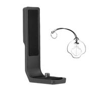 Plyisty L Bracket Mount Base with 1/4 Inch Screw Hole, Horizontal/Vertical Mount Quick Release Plate, Aluminum Alloy, for 360 X5 X4 X3 Action Camera