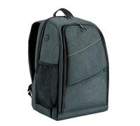 Plyisty Large Capacity Camera Backpack with Detachable Dividers, Laptop Compartment, Tripod Holder, Rain Cover for Women Men Photographers, Camera Bag (Grey)