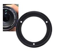 Plyisty Lens Front Filter Fixed Ring Replacement for Canon EF-S 55-250mm F/4-5.6 IS II, 58mm Threaded Repair Part for UV Attachment, Durable ABS Plastic Connector